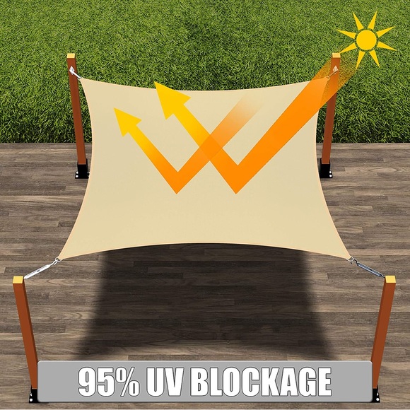 NIP ShadeMart 12x12 Sail Shade - Picture 6 of 9